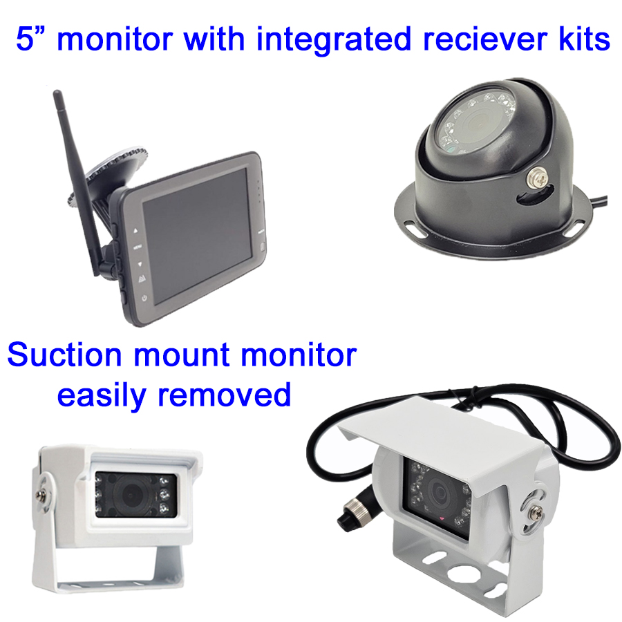 DW1 5 inch digital wireless reversing system